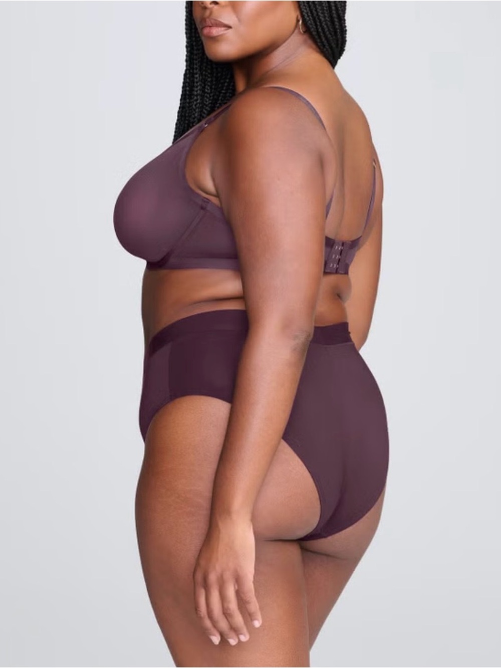 CUUP Plunge Mesh Bra